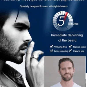 Beard Hair Dye Color Shampoo