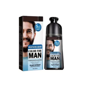 Beard Hair Dye Color Shampoo