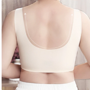 Women's Wide-Strap Wire-Free Front Closure Bra