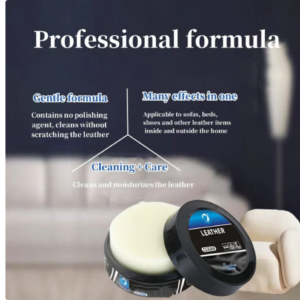 Leader cleaning and care cream &Cleaning paste for leather care