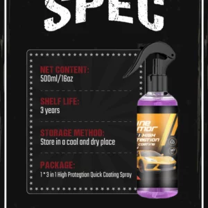 3 in 1 High Protegtion Quick Coating Spray