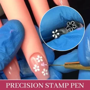 Compact and Portable Nail Art Stamp Pen Set