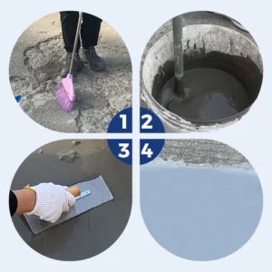 High-Strength Dry Cement Mortar Mix -- Repairing & Leveling Floor