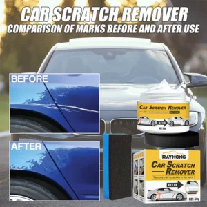 Polishing compound and scratch remover with sponge