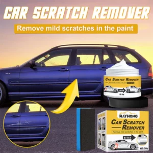 Polishing compound and scratch remover with sponge