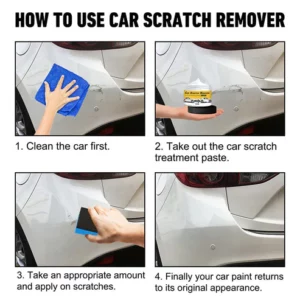 Polishing compound and scratch remover with sponge