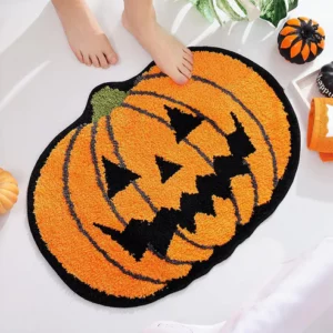 Halloween Bathroom Rug - Soft & Absorbent