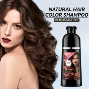 Herbal Extract Instant Hair Color Shampoo for Men & Women