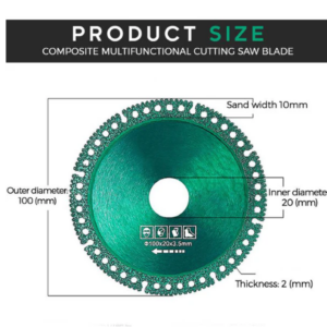 Composite Multifunctional Cutting Saw Blade