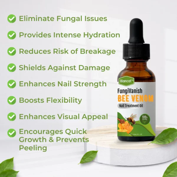 Biancat™ FungiVanish Nail Treatment Oil for Bee Venom (1+1 Free)