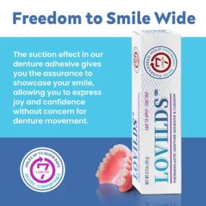 Lovilds™- Thermoplastic Denture Adhesive & Cushion