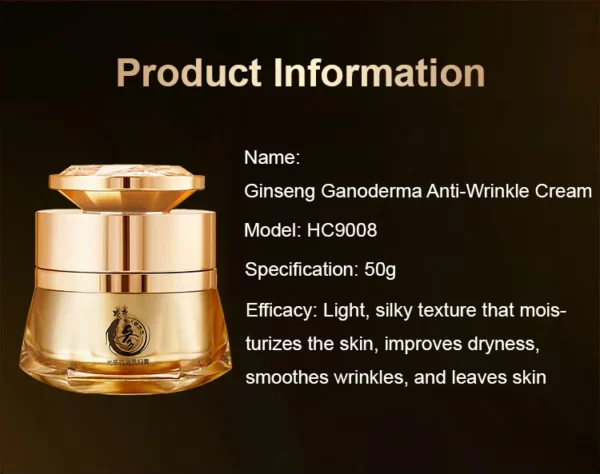 Ginseng Ganoderma Anti-Wrinkle Cream