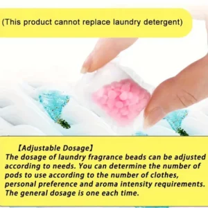 Laundry Fragrance Scent Pods - 100 Pcs Set