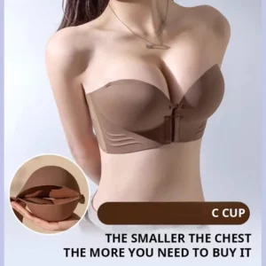 Women's Non-slip Front Closure Strapless Bra