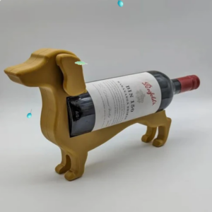 Dachshund wine bottle holder