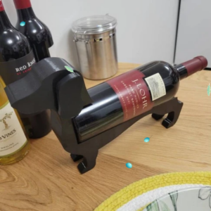 Dachshund wine bottle holder