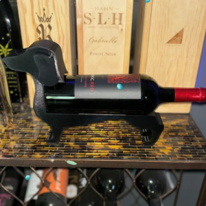 Dachshund wine bottle holder