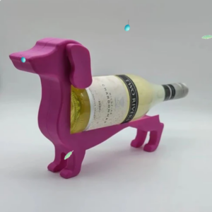 Dachshund wine bottle holder