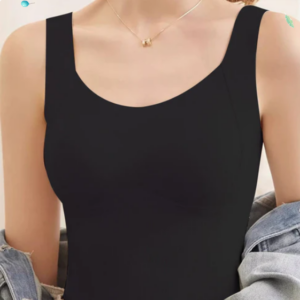 Women's Thermal Tank Tops With Built-in Bra