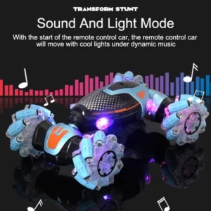 Gesture RC and Remote Control Car (Dual Mode)