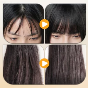 Long-Lasting Hair Softener for Bangs