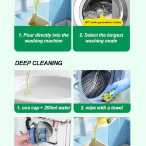 Anti Bacterial Liquid Washing Machine Cleaner