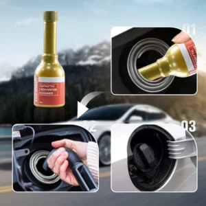 Engine carbon cleaner for catalytic converters