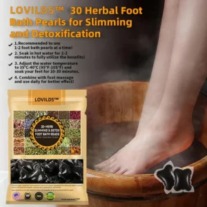 LOVILDS™ 30-Herb Slimming & Detox Foot Bath Pearls