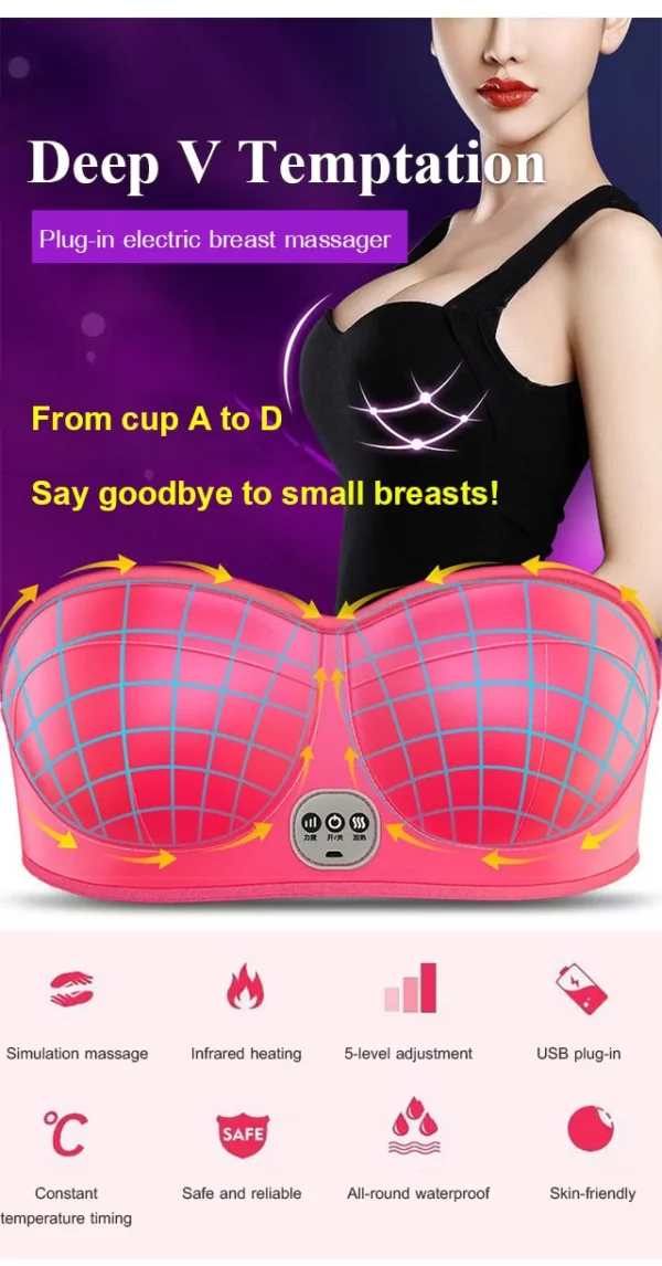 Plug-In Electric Breast Massager