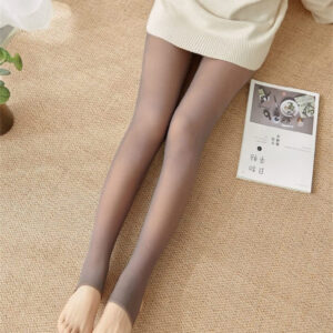 Flawless Legs Fake Translucent Warm Fleece Pantyhose