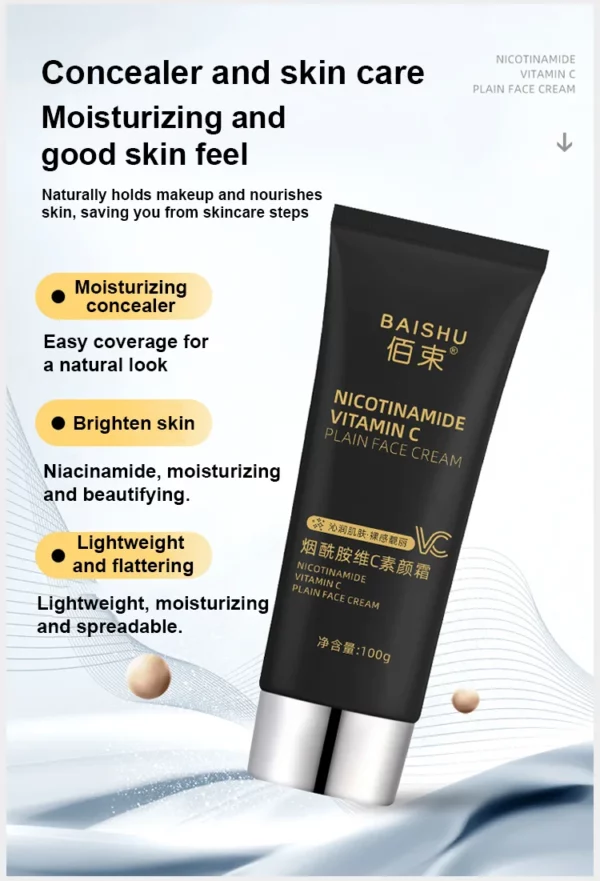 Niacinamide Vitamin C Black Tube Skin Cream