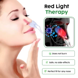 Fivfivgo™ AuraGlow Nasal LED Therapy Device