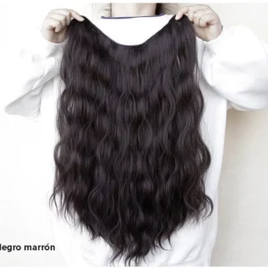 U Shape Clip In Hair Extensions With Water Wave Effect