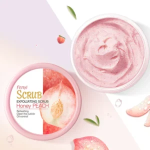 Peach Brightening Exfoliating Body Scrub 100g