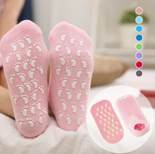 Moisturizing Socks with Gel Lining