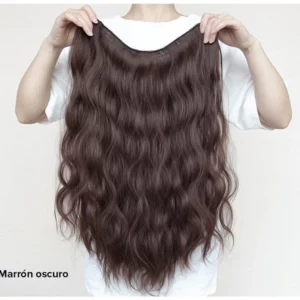 U Shape Clip In Hair Extensions With Water Wave Effect