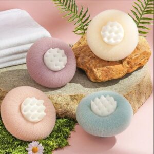 Suction Cup Super Soft Bath Sponge Flower