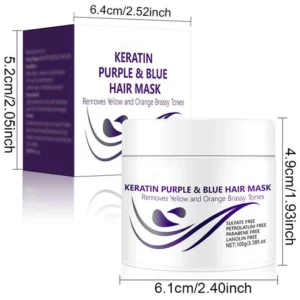 Purple Keratin Hair Mask