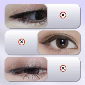 Waterproof Silicone Winged Tip Eyeliner Stencils