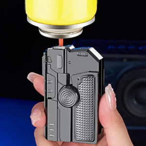 Multifunctional folding windproof lighter