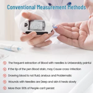 Oveallgo™ GlucoSense Non-Invasive Laser Blood Glucose Meter【99.9%Accuracy👍Latest R&D in Medical Technology】