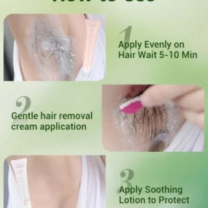 Hair Removal Cream Kit for Women