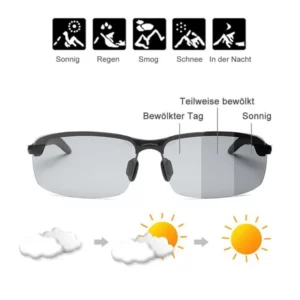 Smart Owl Automatic Discoloration Polarized Glasses