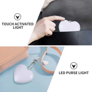 Heart Sensor LED Handbag Light