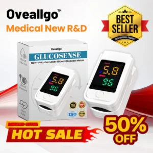 Oveallgo™ GlucoSense Non-Invasive Laser Blood Glucose Meter【99.9%Accuracy👍Latest R&D in Medical Technology】