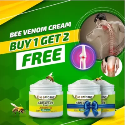 Bee Venom Ultra Strength Pain Relief Cream (Pack of 3)