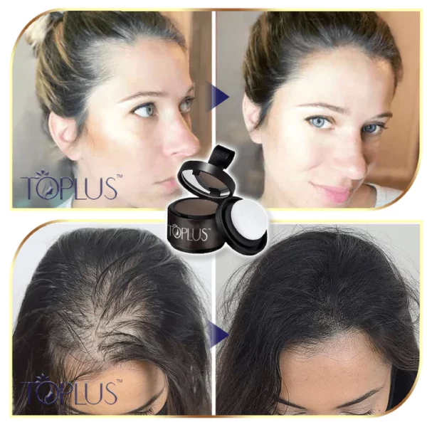 Toplus™ Premium Hairline Coverage Touch Up Powder