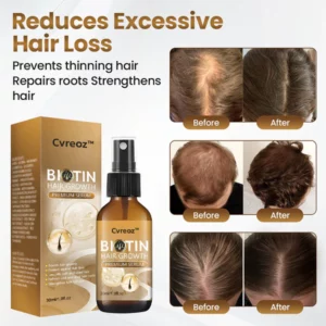 CVREOZ™ Biotin Hair Growth Premium Serum - Proven and Tested by Experts!