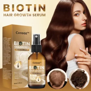 CVREOZ™ Biotin Hair Growth Premium Serum - Proven and Tested by Experts!