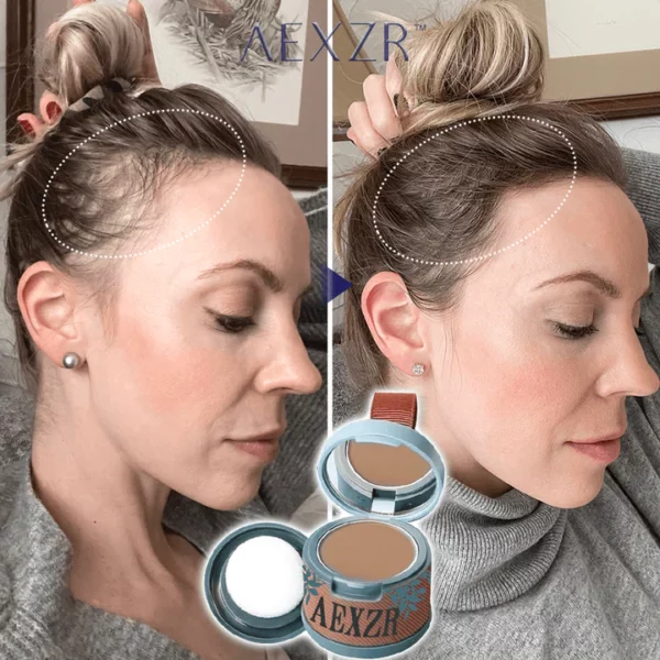 Aexzr™ Premium Hairline Coverage Touch Up Powder